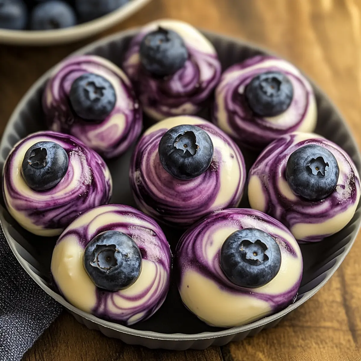Blueberry Greek Yogurt Bites