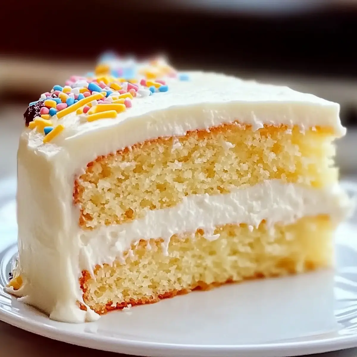 Moist Vanilla Cake