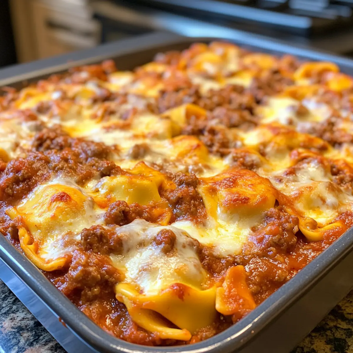 Cheesy Baked Tortellini