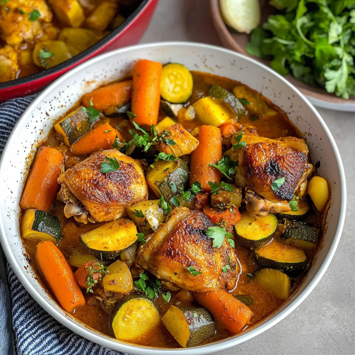 Moroccan Chicken Casserole