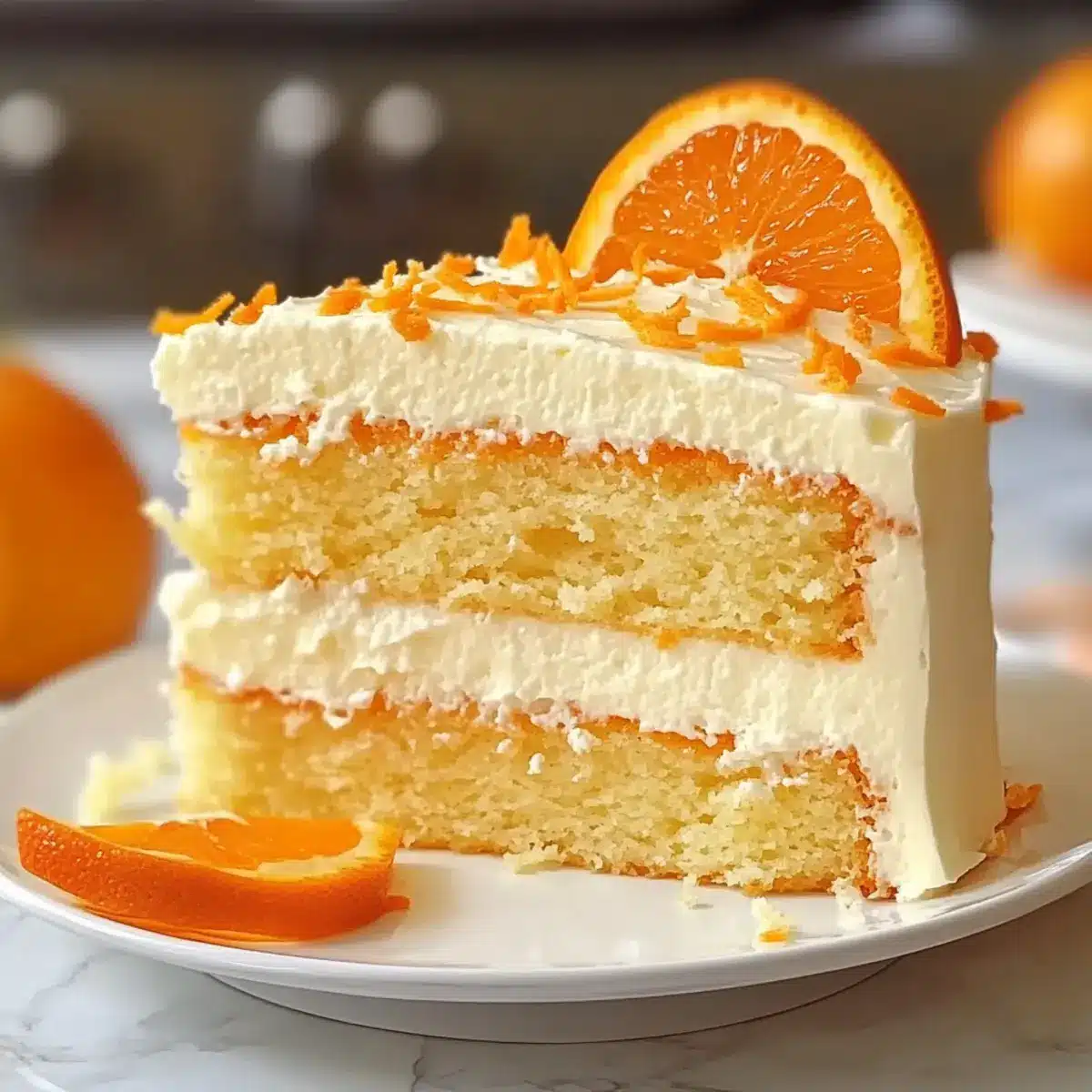 Orange Creamsicle Cake