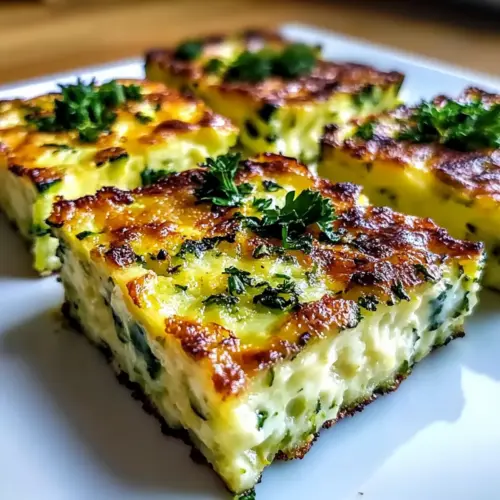 Vegetarian Zucchini Slice