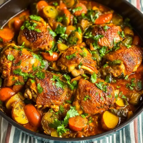 Moroccan Chicken Casserole