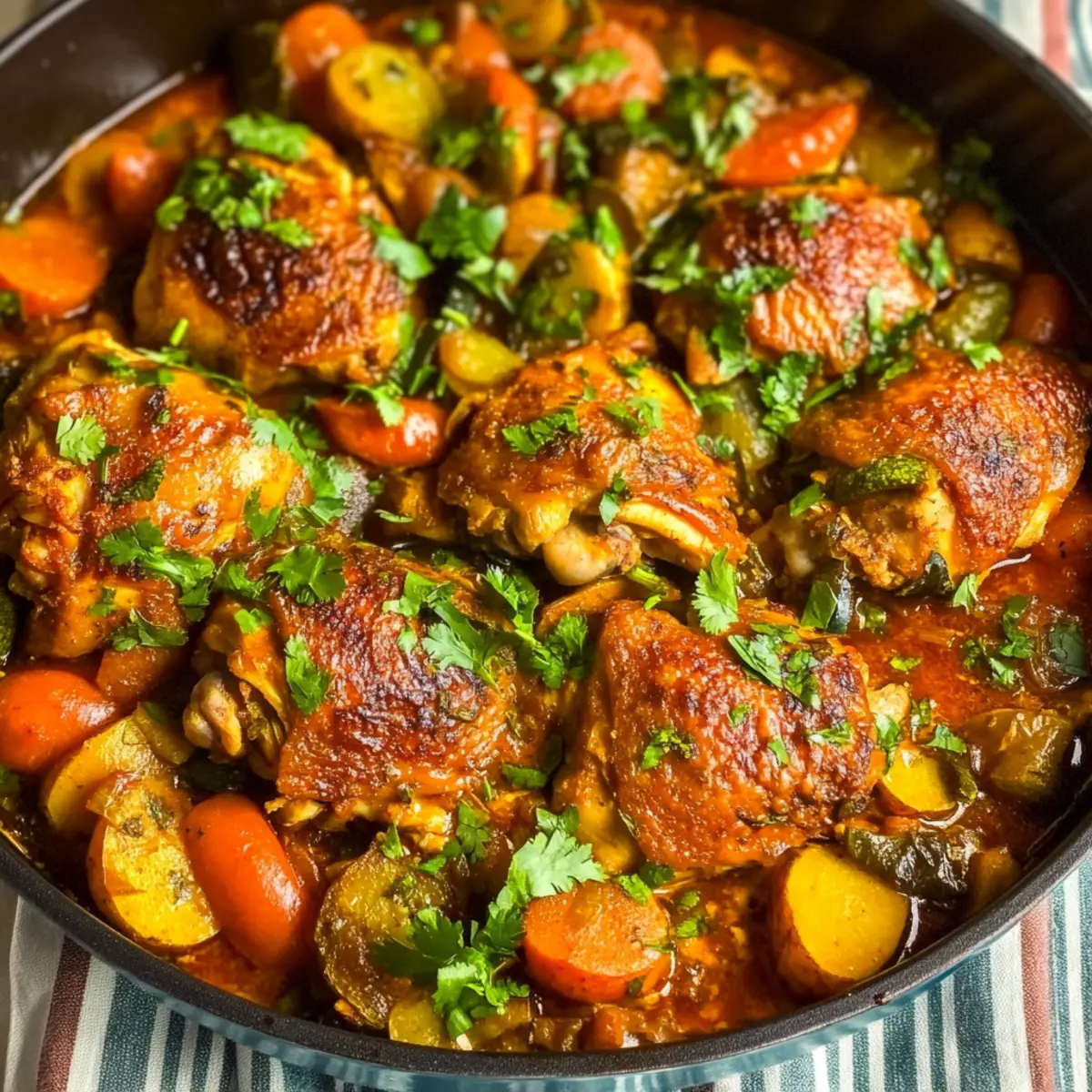 Moroccan Chicken Casserole
