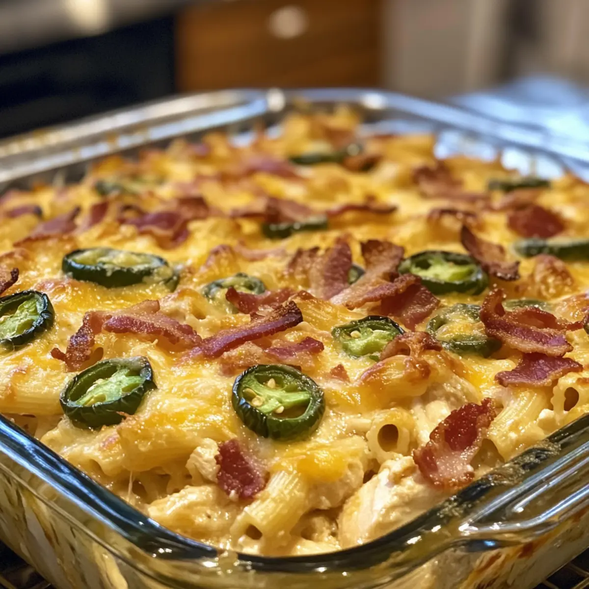 Jalapeno Popper Chicken Casserole