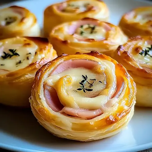 Ham and Cheese Pinwheels
