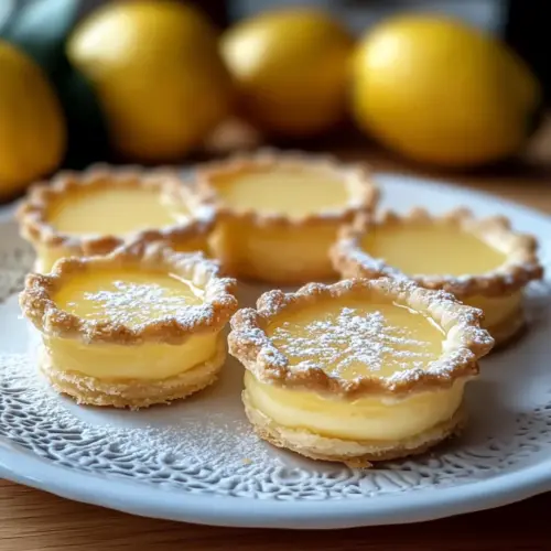 Baby Lemon Impossible Pies