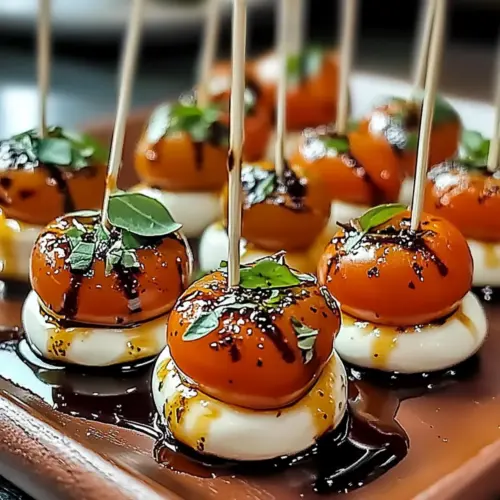 Fresh Mini Caprese Bites