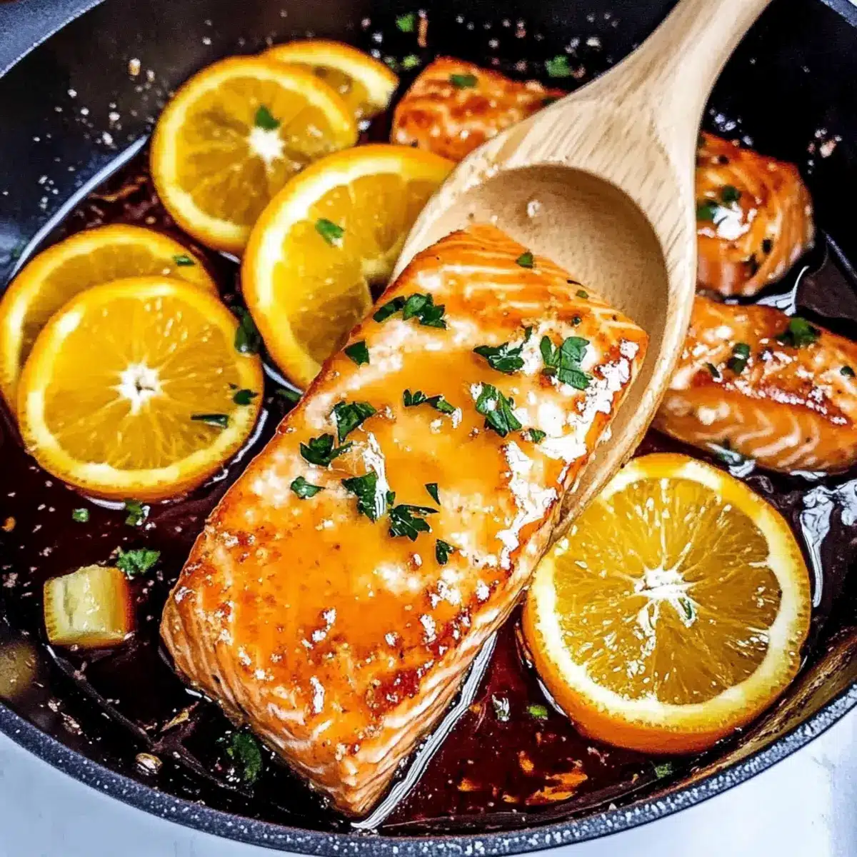 Orange Glazed Salmon