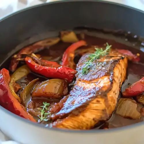 Brown Stew Salmon