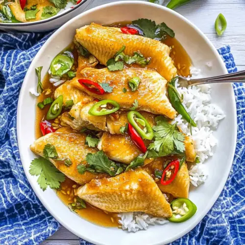Asian Fish with Ginger and Soy