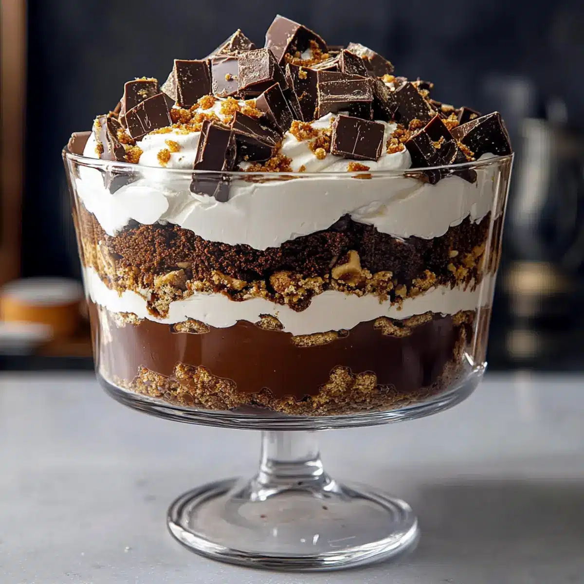 Chocolate Toffee Trifle