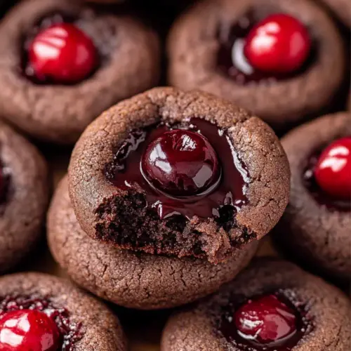 Chocolate Cherry Cookies