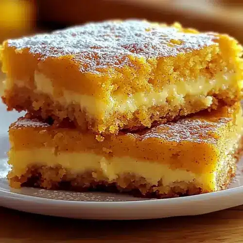 Cottage Cheese Pumpkin Cake Bars