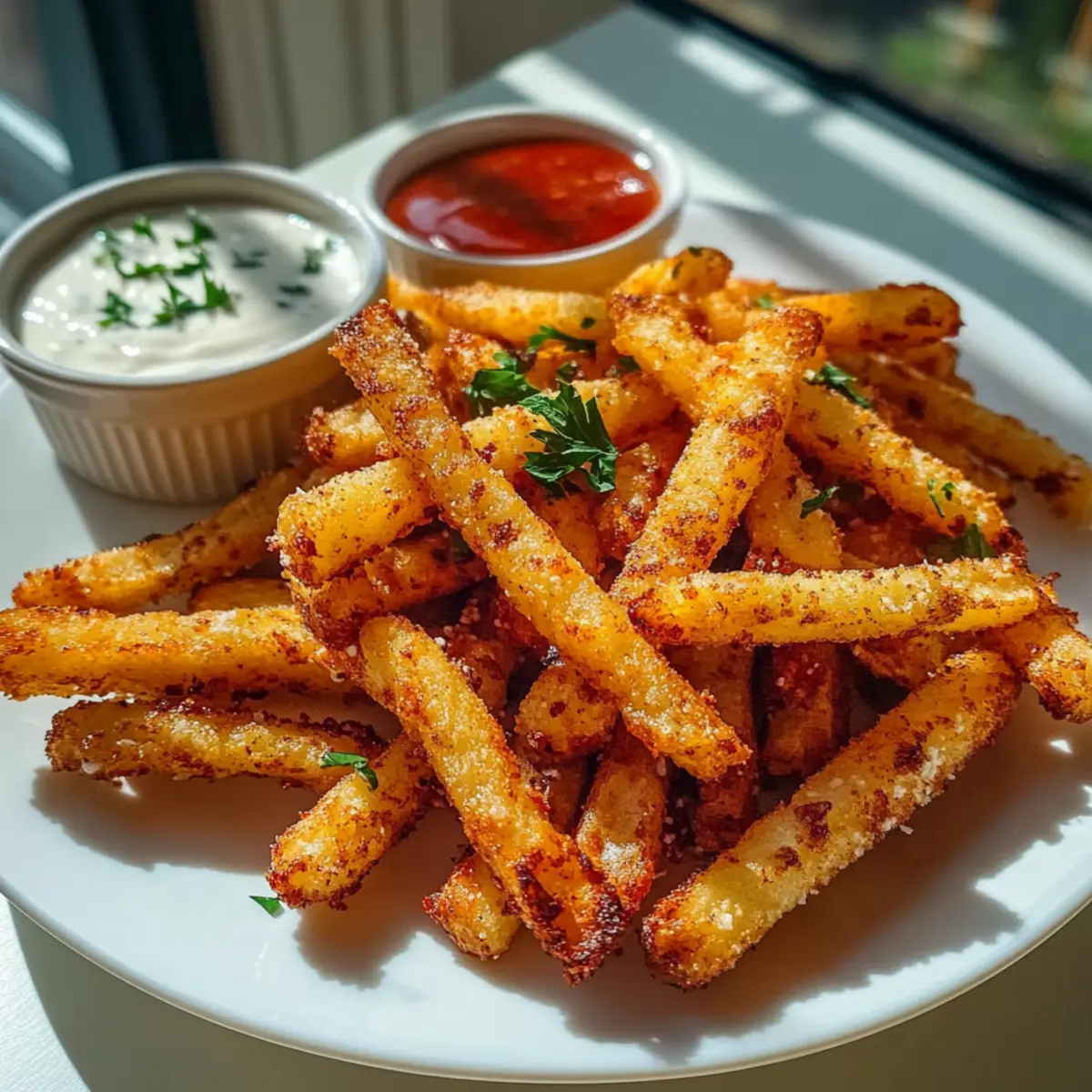 Baked Cottage Cheese Fries