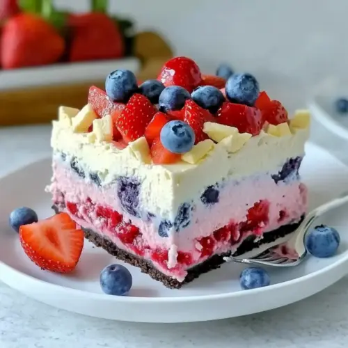 Very Berry Dessert Lasagna