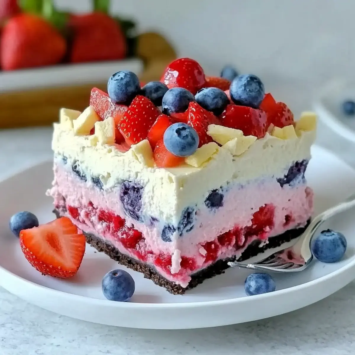 Very Berry Dessert Lasagna