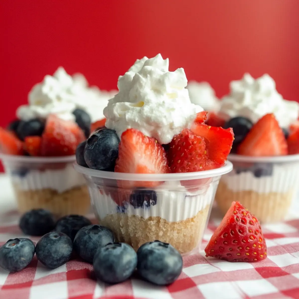Mini Shortcake Cups