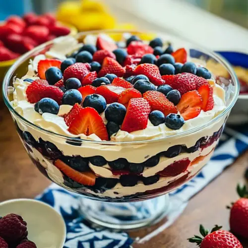 Easy Berry Trifle