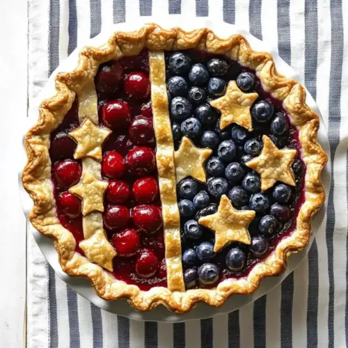 Cherry and Blueberry Pie