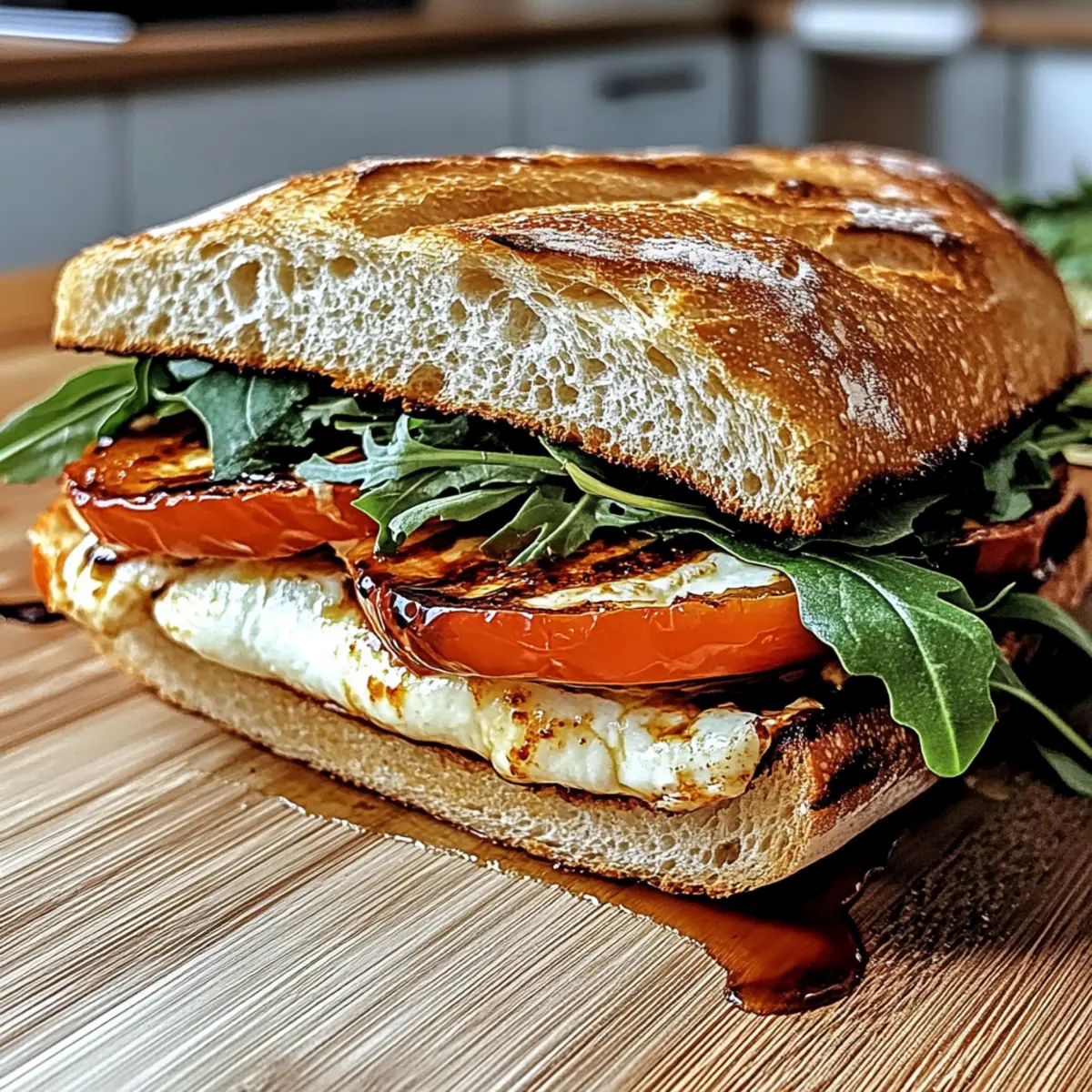 Gourmet Ciabatta Sandwich