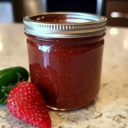 Strawberry Jalapeno Bourbon BBQ Sauce