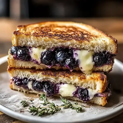 Blueberry Grilled Cheese