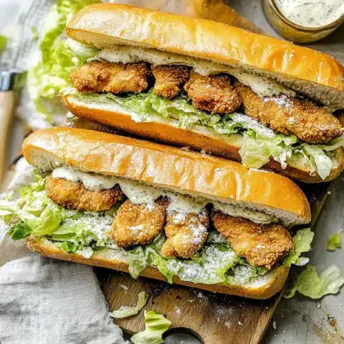 Chicken Caesar Sandwiches