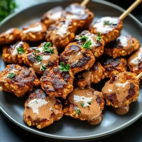 Bang Bang Chicken Skewers