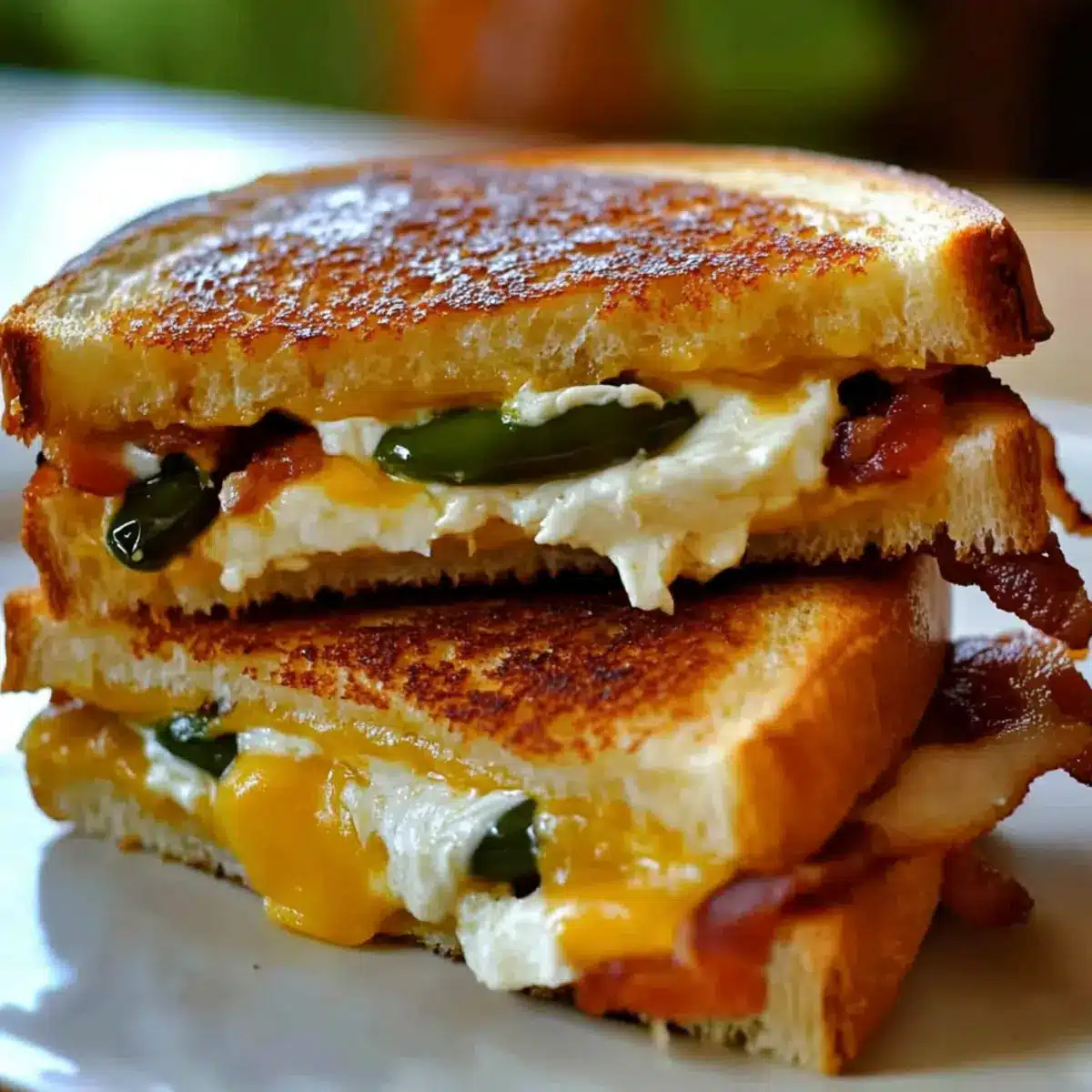 Jalapeno Popper Grilled Cheese