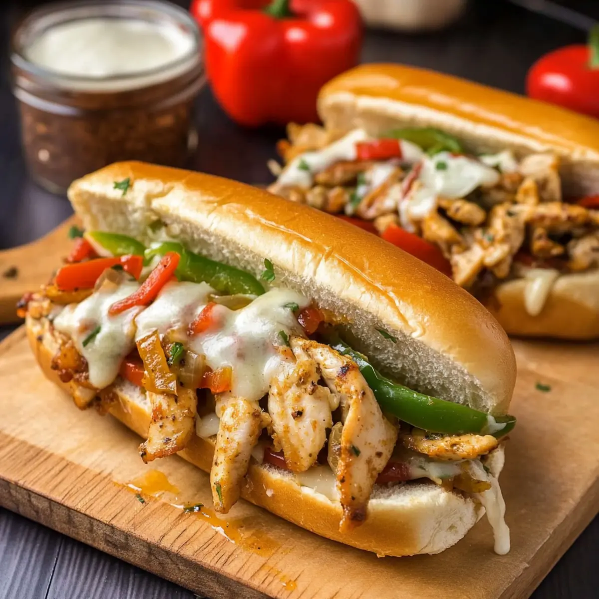 Chicken Philly Cheesesteak