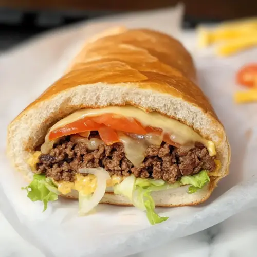 New York Chopped Cheese Sandwich