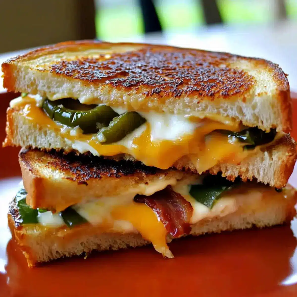 Jalapeno Popper Grilled Cheese