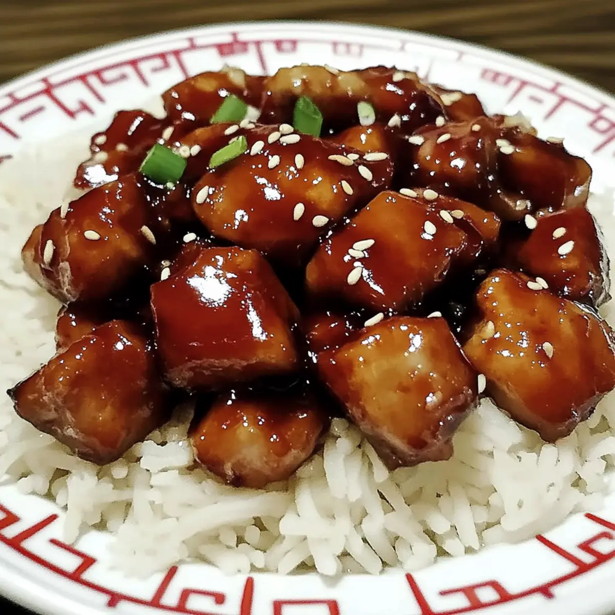Food Court Bourbon Chicken Copycat