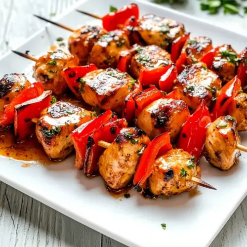 Grilled Chicken with Garlic Brown Sugar Sauce
