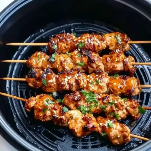 Bang Bang Chicken Skewers