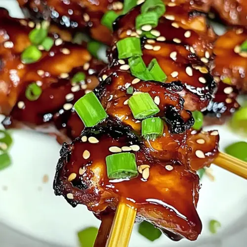 Teriyaki Chicken Skewers