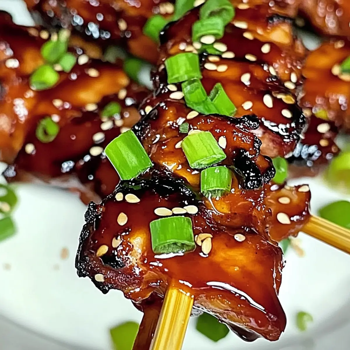 Teriyaki Chicken Skewers