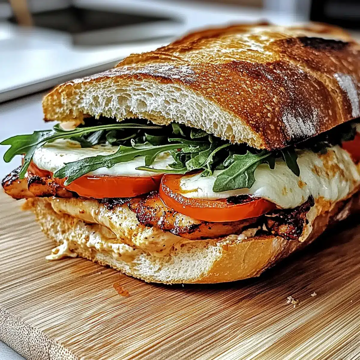 Gourmet Ciabatta Sandwich