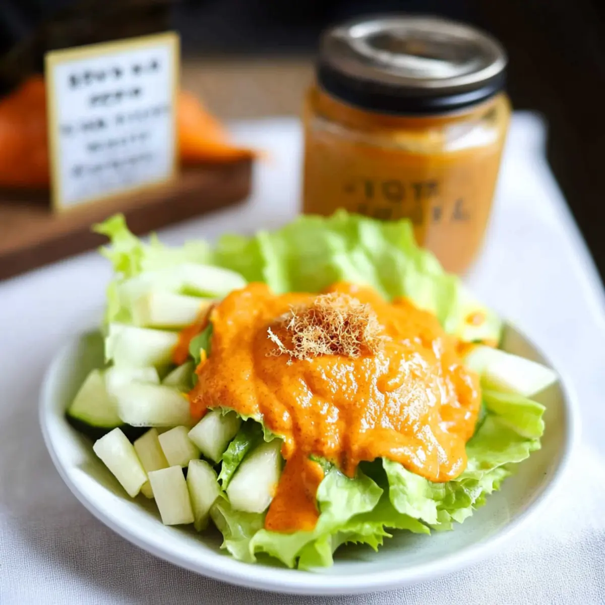 Japanese Carrot Ginger Dressing