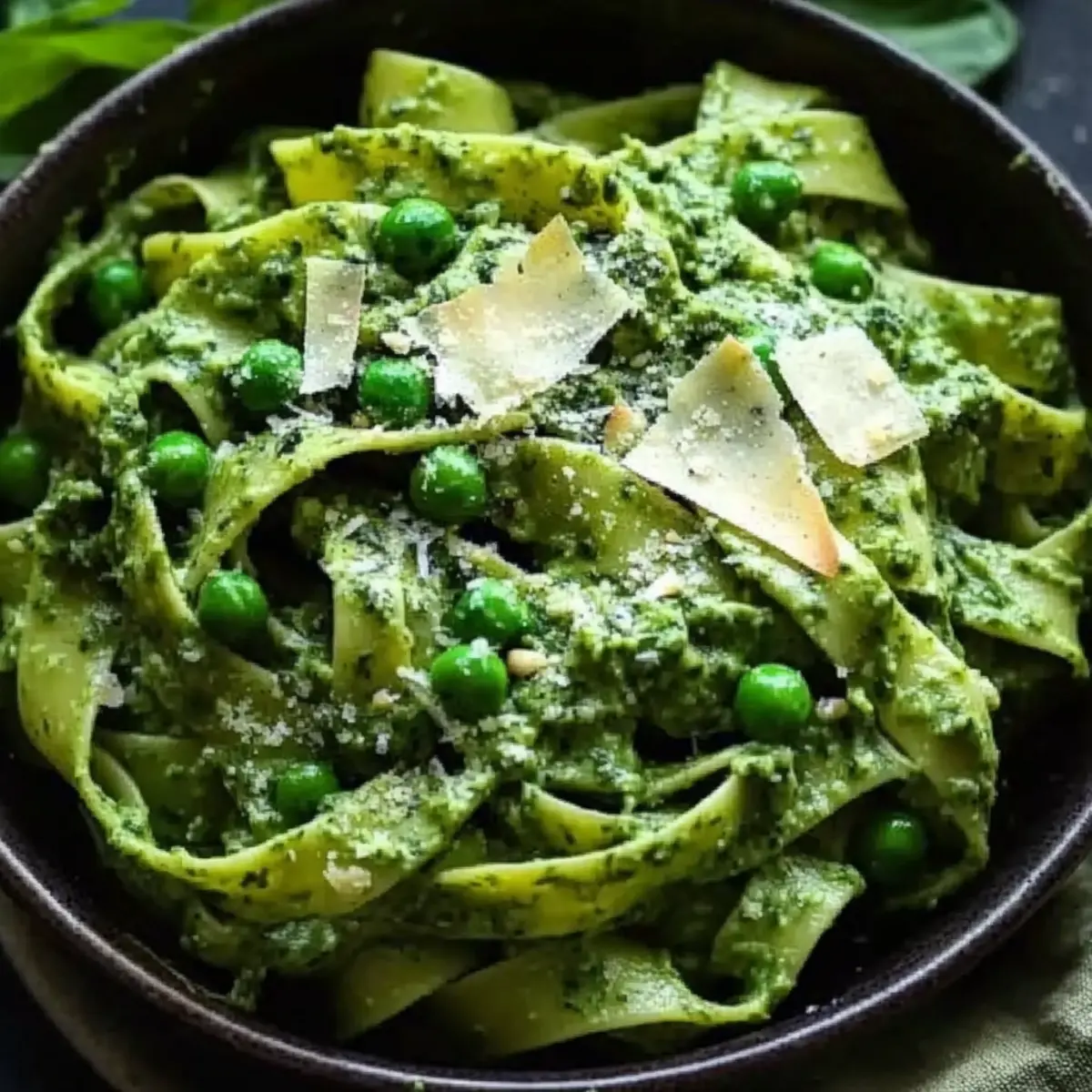 Spinach Fettuccine