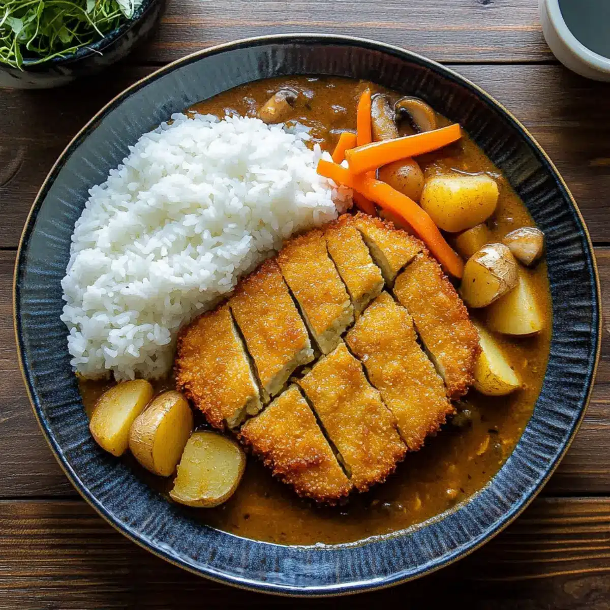 Tofu Katsu Curry
