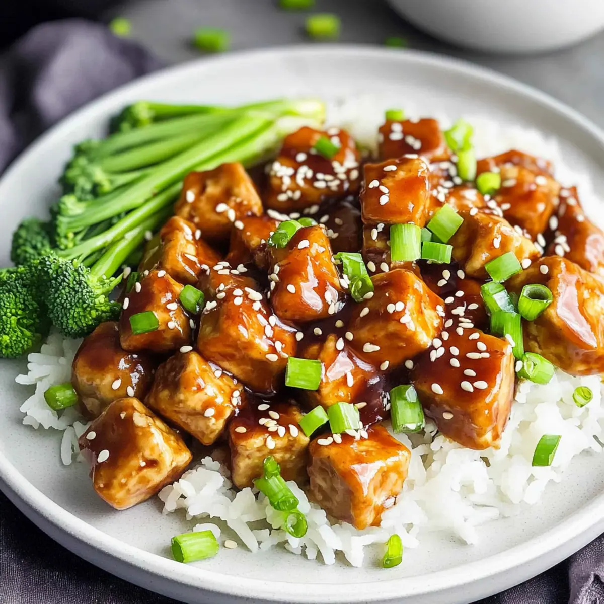 Simple Teriyaki Tofu