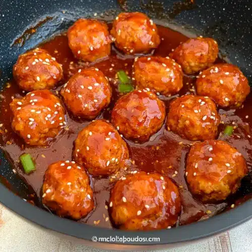 Sweet Chili Tofu Balls