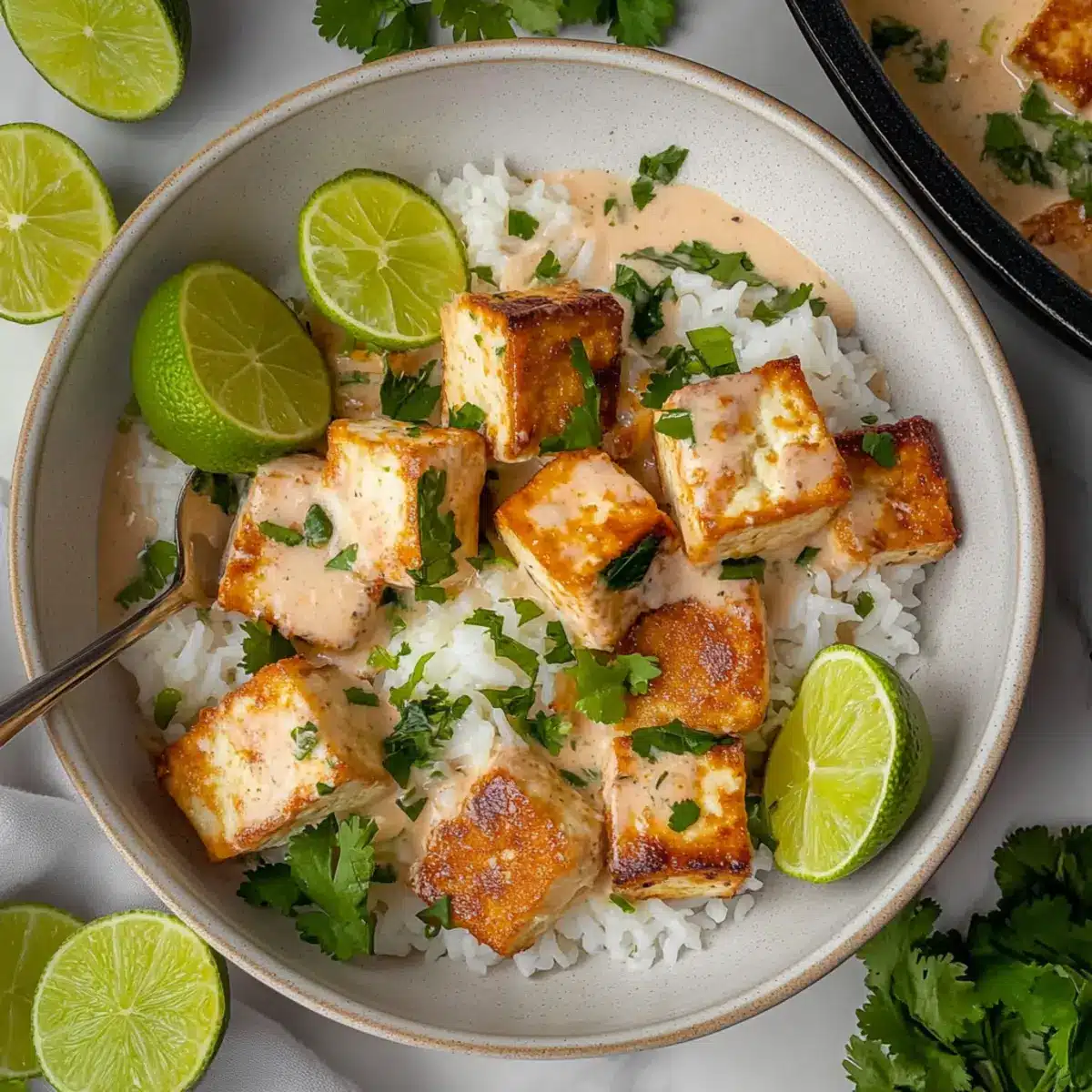 Coconut Lime Tofu