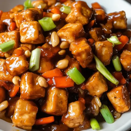Vegan Kung Pao Tofu
