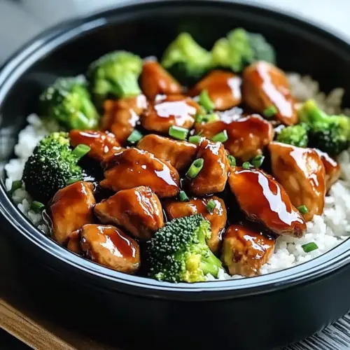Crockpot Teriyaki Chicken