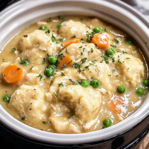 Slow Cooker Chicken and Dumplings