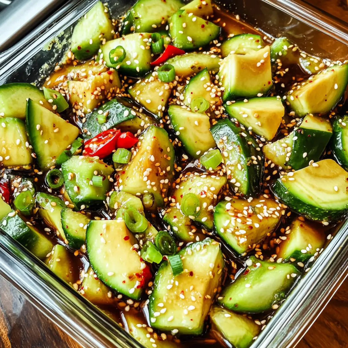 Mayak Avocado, Korean Marinated Avocado
