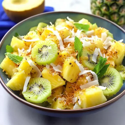 Pineapple Kiwi Salad